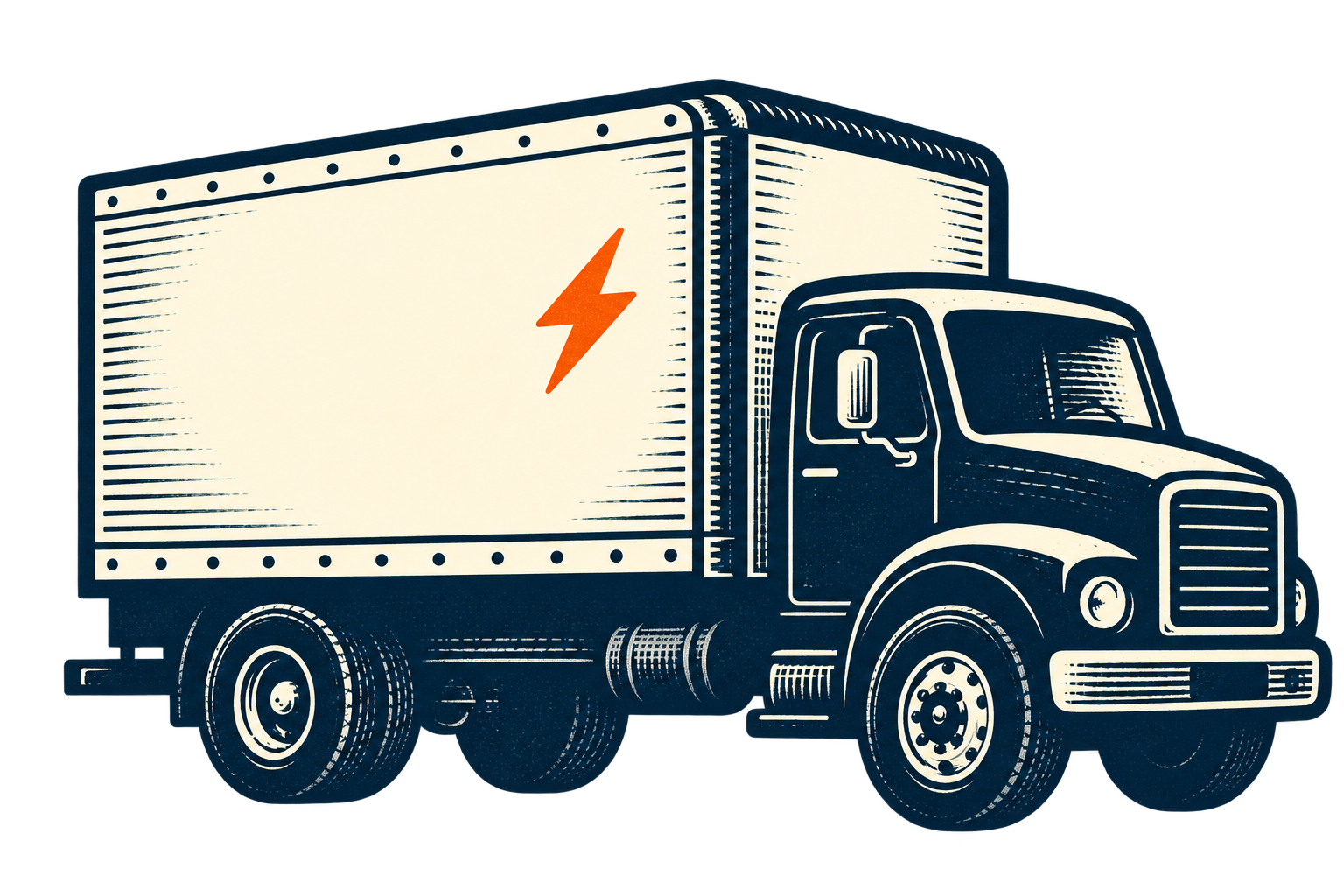 Box truck for next truck delivery